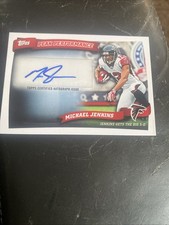 2010 Topps - Peak Performance Autographs Michael Jenkins #PPA-MJ (AU) Falcons