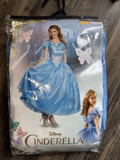 Disney Cinderella Prestige Adult Costume, Size M 8-10 , New In Package