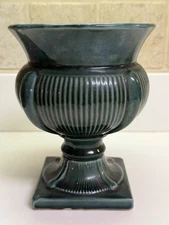 USA 7" Green Pottery Planter, #434