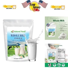 Rich and Creamy Whole Milk Powder - Kosher-Certified 16 oz for Versatile Cooking