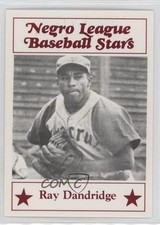 1986 Fritsch Negro League Baseball Stars Samples Ray Dandridge #7 HOF 0q3