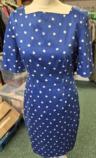 L.K. Bennett London Royal Blue Dress Size 10 CHARITY SALE