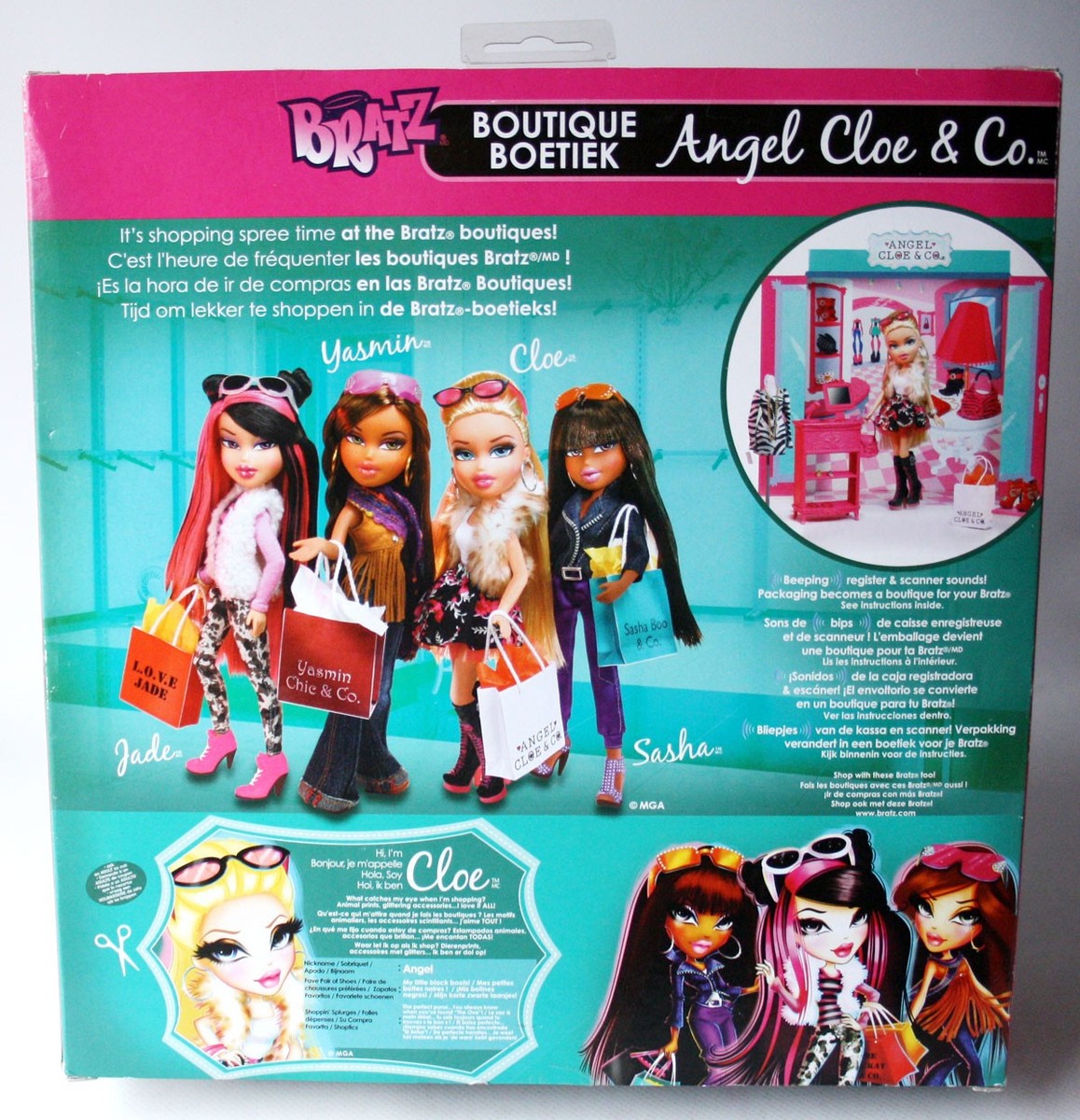 RARE BRATZ BOUTIQUE ANGEL CLOE & CO MGA NEW SEALED ! | eBay