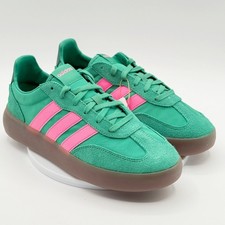 Adidas Barreda Decode Sneakers Size 7.5 Womens Green Pink Gum JR3540 NEW