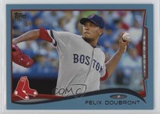 2014 Topps Wal-Mart Blue Felix Doubront #491 y0i