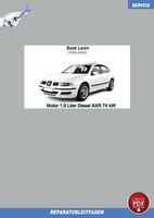 PDF Seat Leon 1 (1999-2006) Reparaturanleitung Motor 1,9 Liter Diesel 100 PS