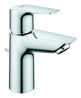 Grohe Bauedge Einhand-Waschtischbatterie Mit Zugstangen-Ablaufgarnitur S-Size...