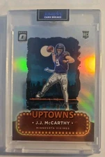 2024 Panini Donruss Optic Uptowns J.J. McCarthy #10 (RC)