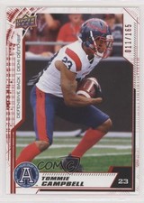 2020 Upper Deck CFL Red 11/165 Tommie Campbell #196 o1h