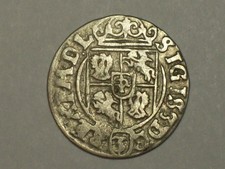 1625 Poland - Lithuania Sigismund III 3 Polker 1/24 Thaler  KM#41   SN8147