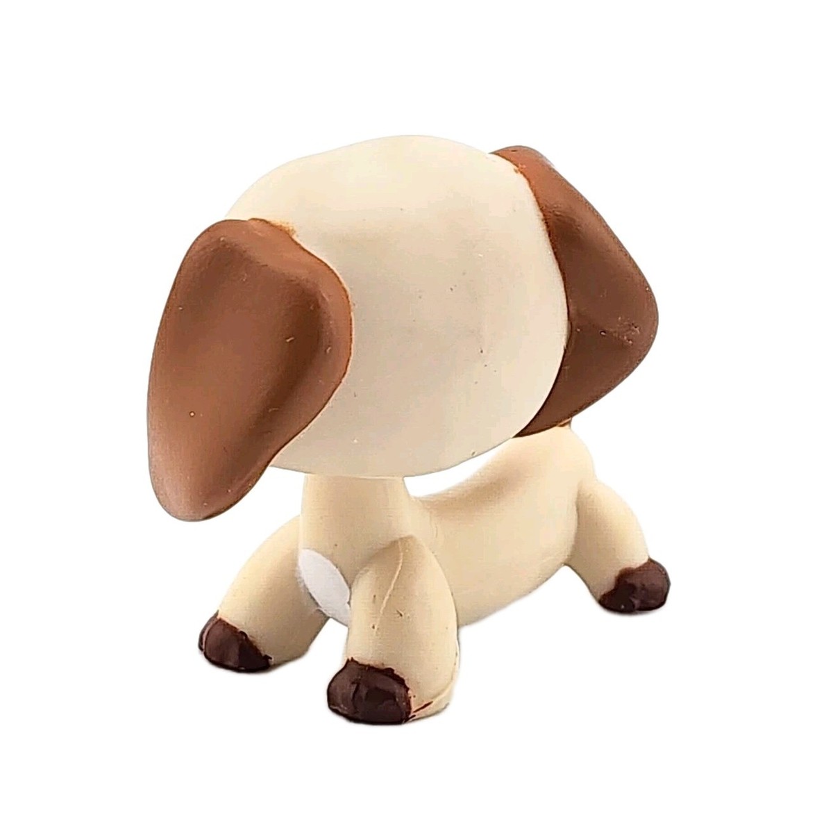 Littlest Pet Shop N°1491 – Chien Teckel HASBRO Authentique – Bon état