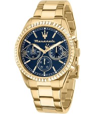 Orologio COMPETIZIONE GOLD BLUE R8853100026 Maserati Uomo