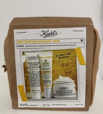 Kiehl's Destination Radiant Skincare Gift Set 3pc New Sealed
