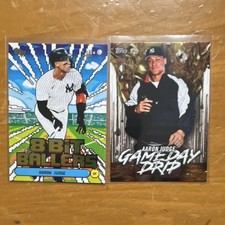 Topps Aaron Judge 8 Bit Ballers & Gameday Drip Yankees 2025 Baseball Card Lot 2