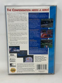 Sega CD - Wing Commander - CIB Complete w/ Registration - Clean Case / Tested