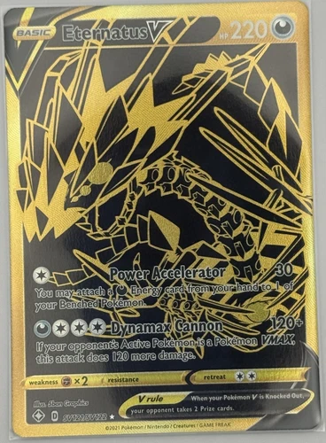 The Pokémon Company Eternatus V SV121/SV122 Shining Fates SV UR Holo EN 220HP
