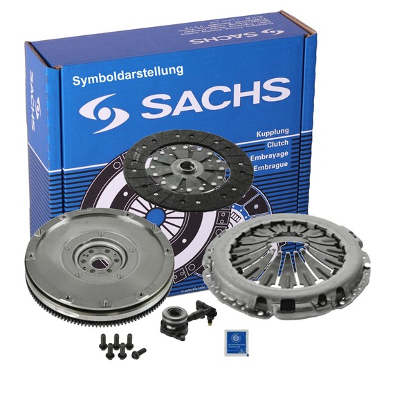 Sachs Kupplungssatz + Zweimassenschwungrad + AusrüCker Ford, Volvo 2290 601 104-image