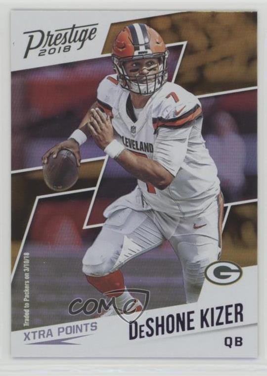 2018 Panini Prestige Xtra Points Purple Deshone Kizer #20 fm0
