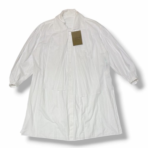 Yohji Yamamoto Pour Homme, Yohji Yamamoto POUR HOMME Long Sleeve Shirt L White Cotton Tag 2 Pre-Owned