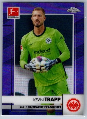 2020-21 Topps Chrome Bundesliga Kevin Trapp Purple /299 #37