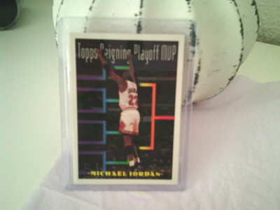 Michael Jordan Reigning Playoff Mvp    Topps 1994