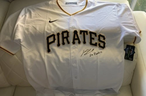 Konnor Griffin Signed & Inscribed Jersey w/ MLB Cert