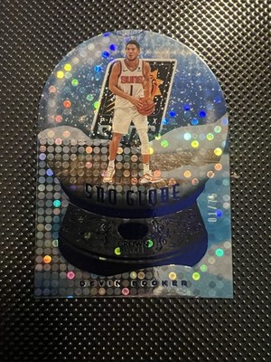 2020-21 Panini Crown Royale - Sno Globe Devin Booker #21 Blue /75 FIRST ON PRINT