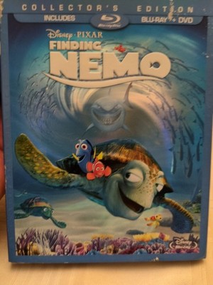 Disney Pixar Finding Nemo Blu Ray & DVD, New & Sealed, Slip Cover