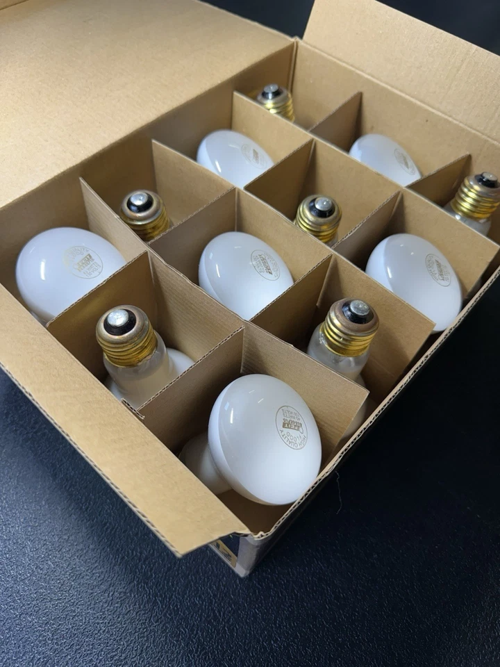 12 PACK - Feit 45W R20 130V Indoor Flood Track Lighting 45R20-130 Maintenance Pk - Image 2 of 4