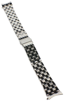 Timex Damen Uhrenarmband Ersatzband aus Edelstahl silbern 16mm für T2P387
