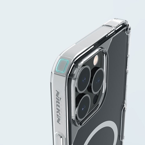 Custodia magnetica Nillkin Nature Pro per iPhone 13 Pro Max armatura magnetica - Foto 10 di 12