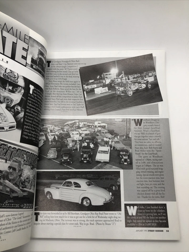 Street Rodder Magazine January 1995 Foto 2 de 4