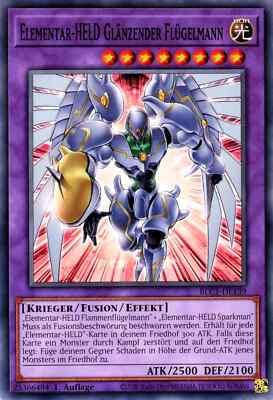 Yu Gi Oh! Elemental HERO Shining Flare Wingman BLC1-EN139 Common