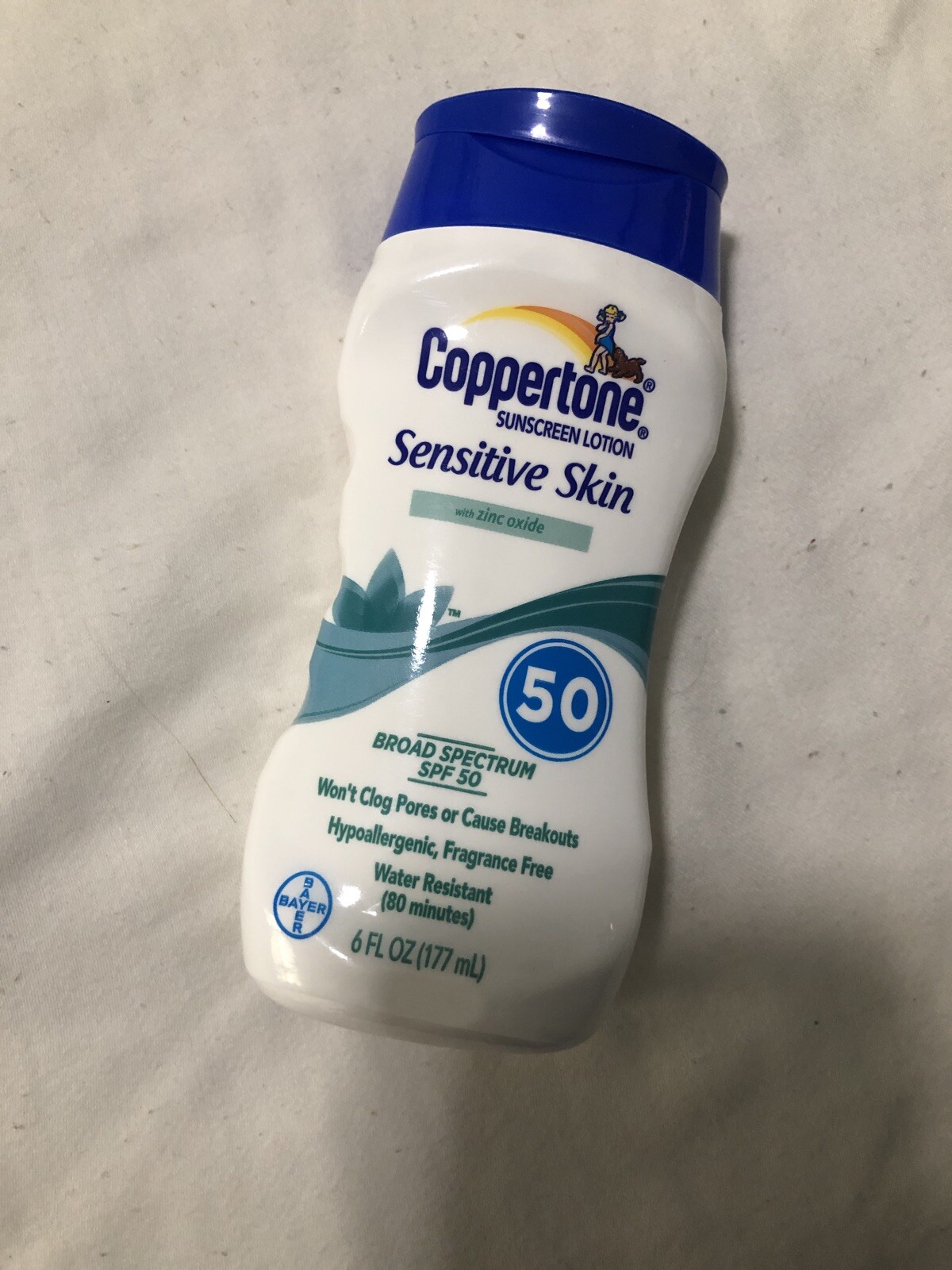 coppertone sensitive skin spf 50
