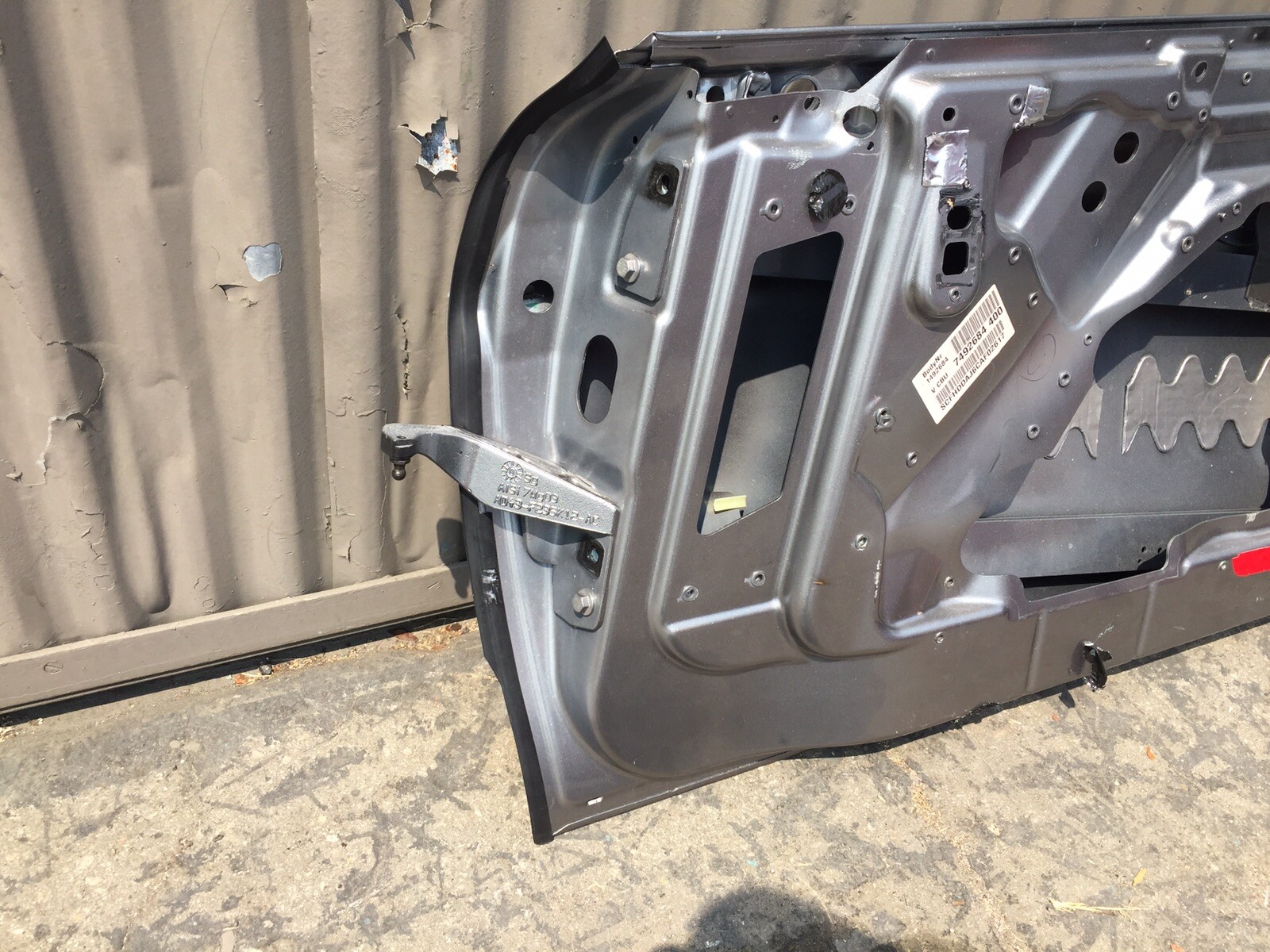 2012 Front Right Passenger Door Shell OEM Aston Martin Rapide
