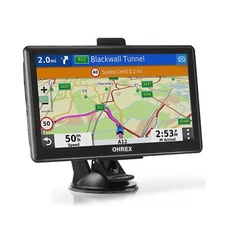 OHREX GPS Navigation for Truck Car with Bluetooth,7 inch GPS for Truck Driver...