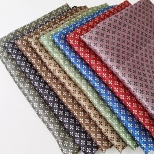 1yard X1.48meter Retro Shirt Material Satin Fabric Lining Plaid Floral Patchwork