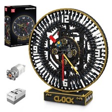 Mould King 10160 Mechanical Clock Building Bl...