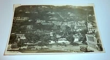  Military Formation Wonderful Old European RPPC  "The Peak" Post Card See Photos
