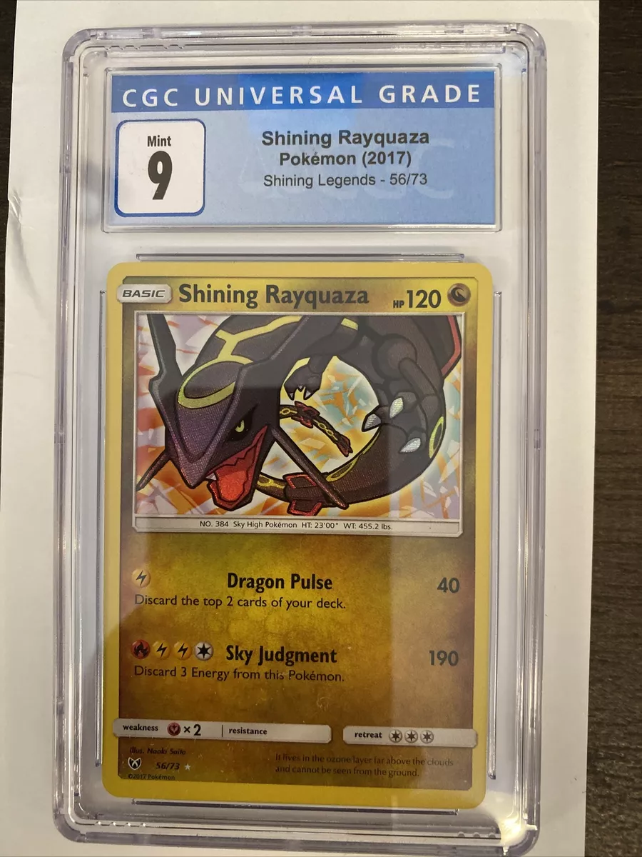 Shining Rayquaza Shining Legends, Pokémon