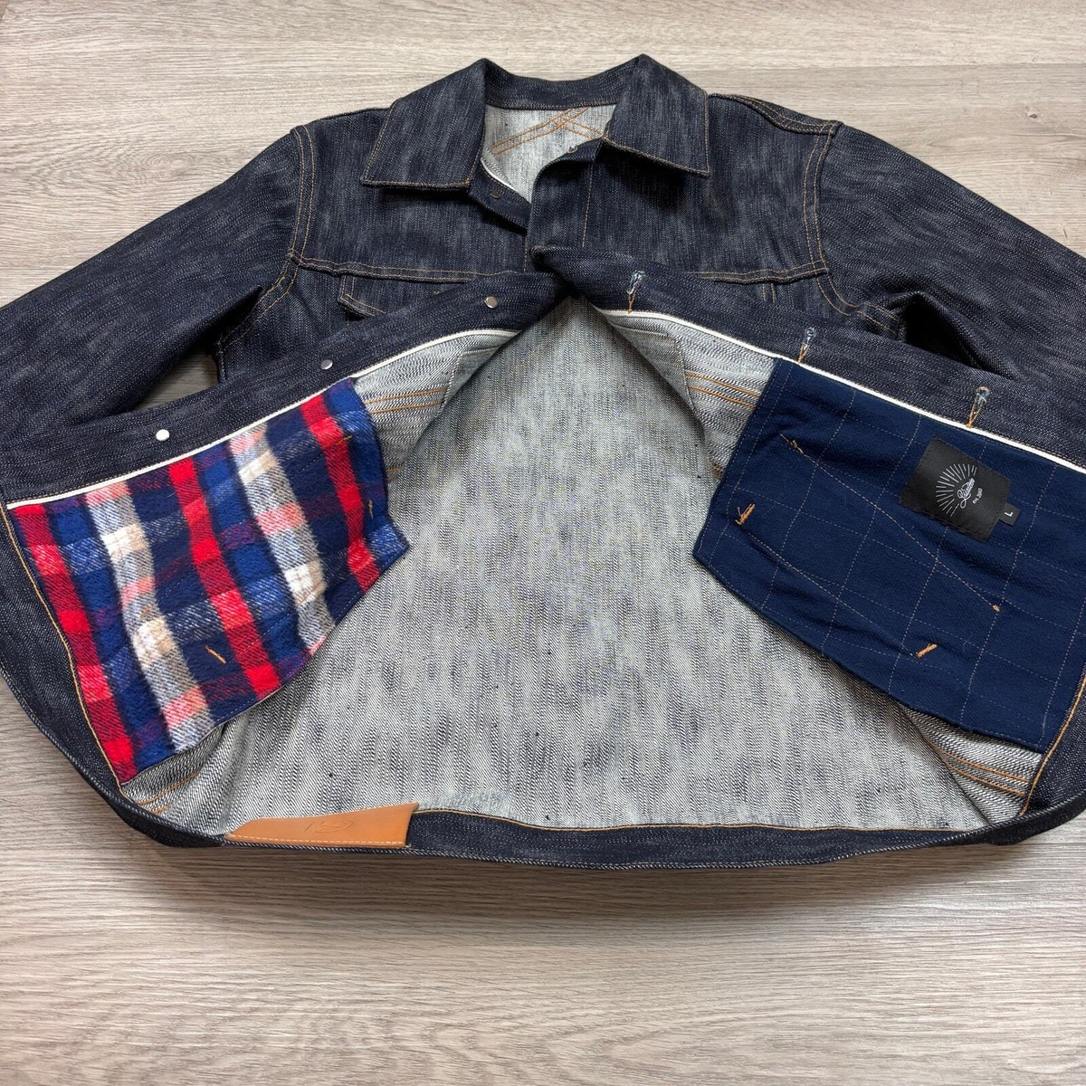 3Sixteen 16.5oz Raw Indigo Selvedge Denim Type 3 Jacket