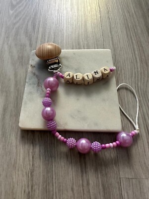 Selfmade Pacifiers / Selbstgemachte Schnullerkette