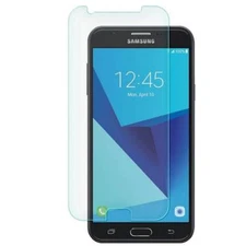 INKUZE Tempered Glass Screen Protector Guard Saver For Samsung Galaxy J7 V / J7V