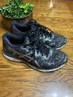 ASICS Gel Kayano 23 green/black running shoes white sneakers Mens