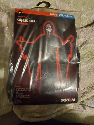 Scream 4 Adult Bleeding Ghost Face Costume  Fun World New