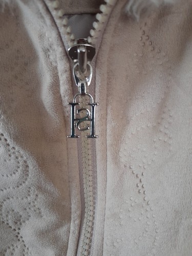 Sport Haley Womens Beige Vest Zip Up With Faux Fur. Size S. B52 - Picture 5 of 5