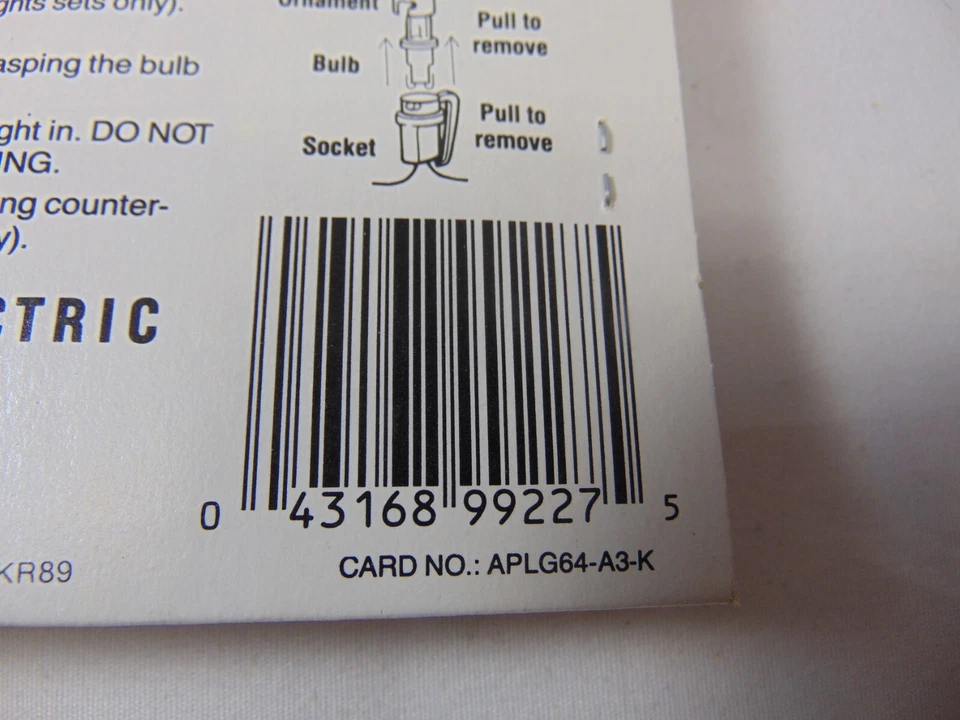 Lot Of 2 GE WX6-25/50CL Classic Lights Replacement 4 Pack of Bulbs Clear Vintage - Image 3 of 4