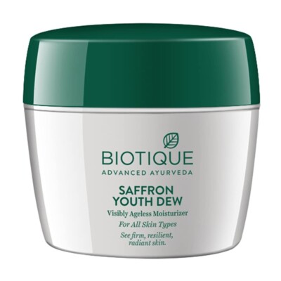 Biotique Saffron Youth Anti-Ageing Cream l 100% Pure Botanical Extracts 175gm