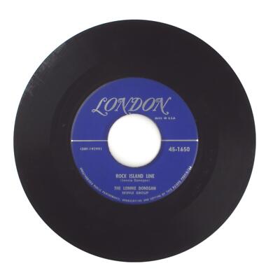 The Lonnie Donegan Skiffle Group - Rock Island Line; John Henry - 45 RPM 7''