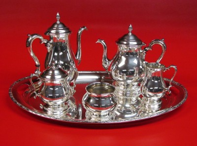 Prelude By International Sterling Silver Tea Set. 6 Piece ( ALL ...
